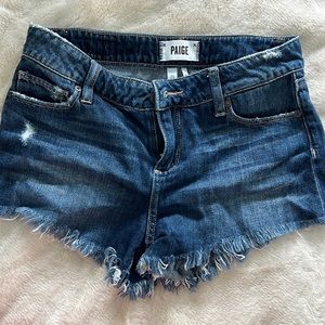Paige denim shorts